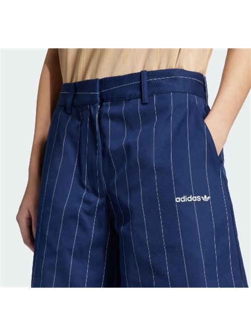 pinstripe short ADIDAS ORIGINAL | JC7683NINDIG/WHITE